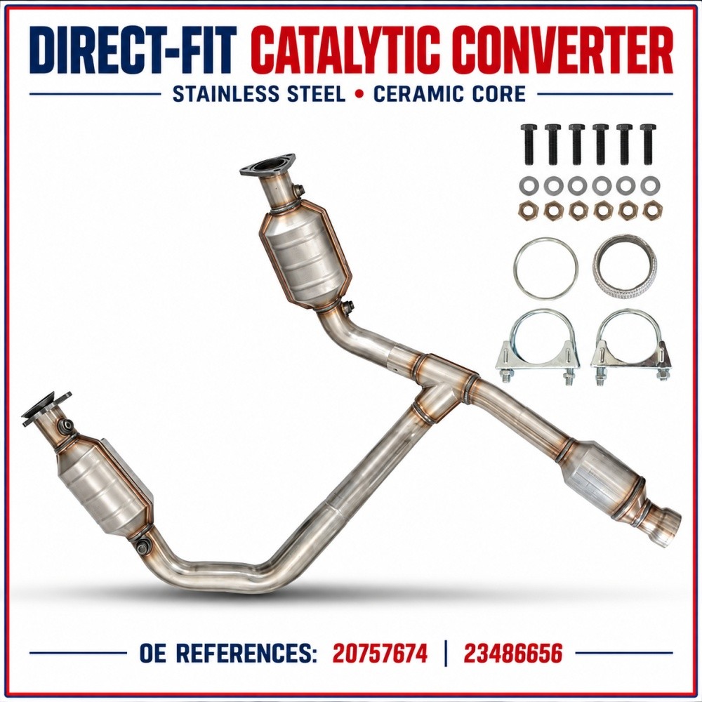 For Chevrolet Silverado 1500 2014-2018 Catalytic Converter GMC Sierra 4.3L/5.3L