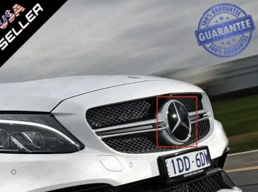 MERCEDES BENZ LED STAR EMBLEMS  GRILLE W205 W218 CLASS C CLS CLS550 CLS63 C350