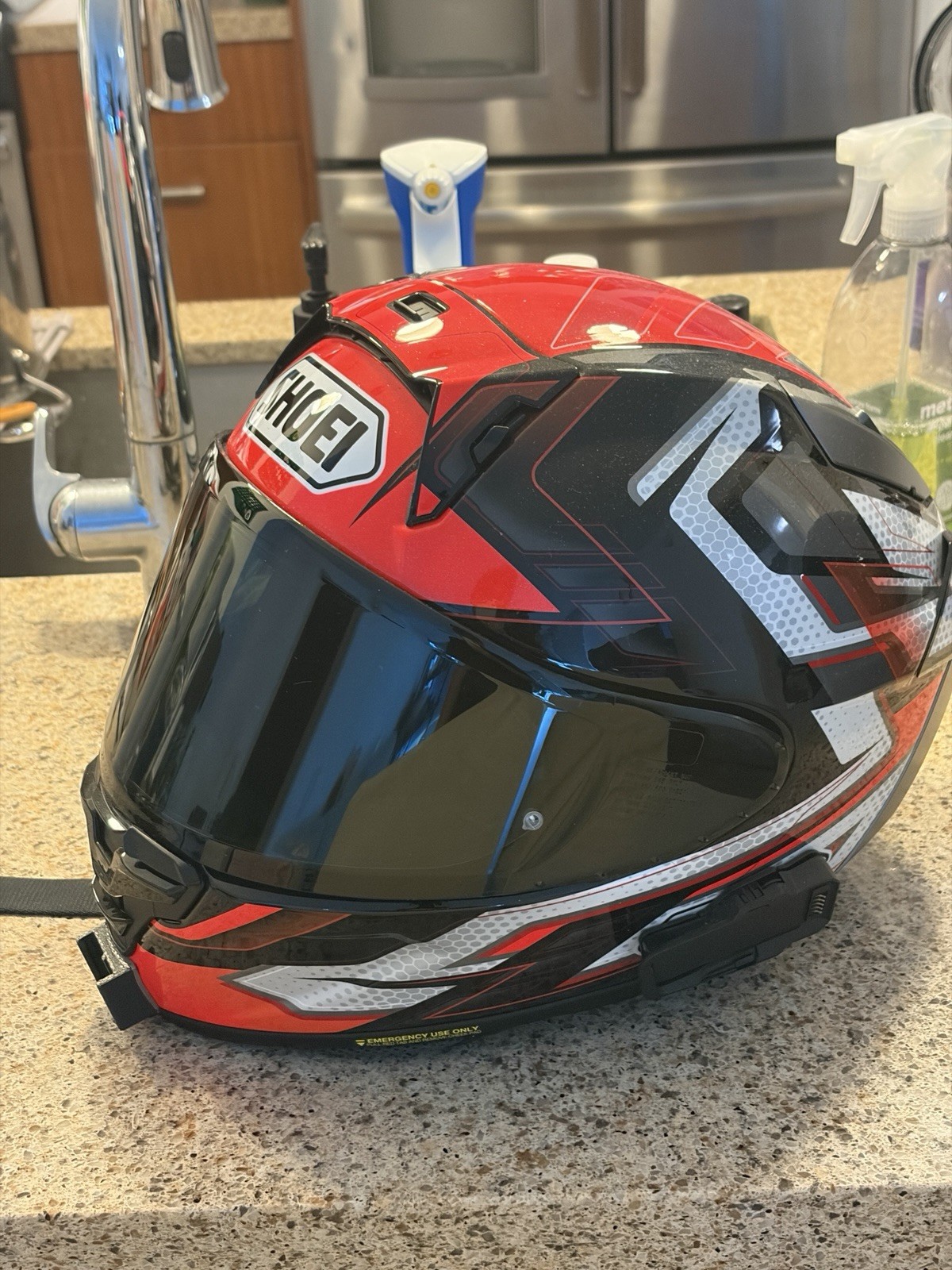 Shoei X-15 Motorcycle Helmet Full Face Size L