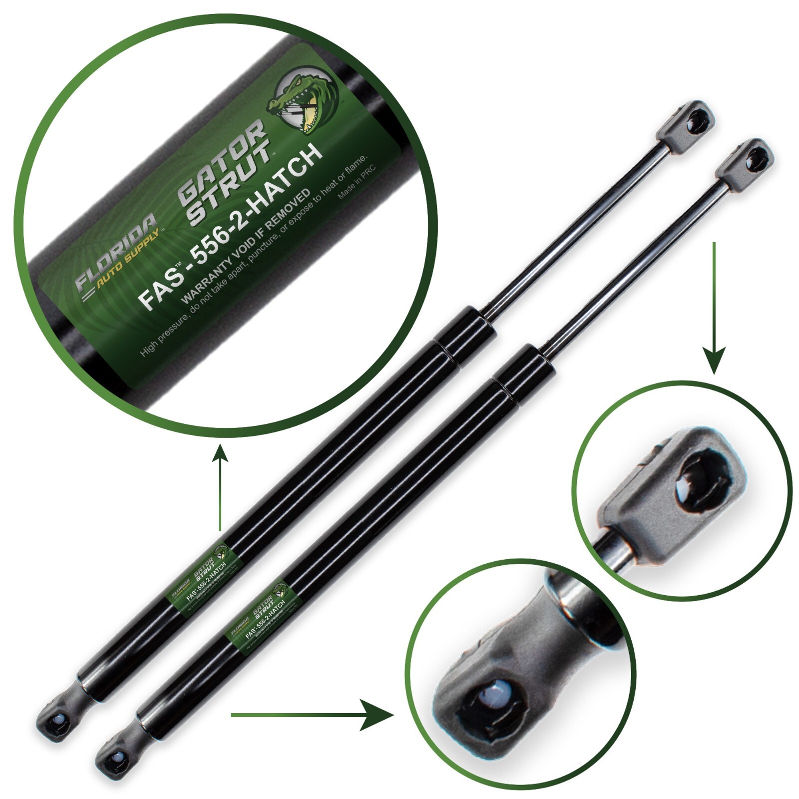 2 Rear Hatch Lift Supports Strut FAS-556 For: 06-12 Mitsubishi Eclipse Hatchback 2 Rear Hatch Lift Supports Strut FAS-556 For: 06-12 Mitsubishi Eclipse Hatchback