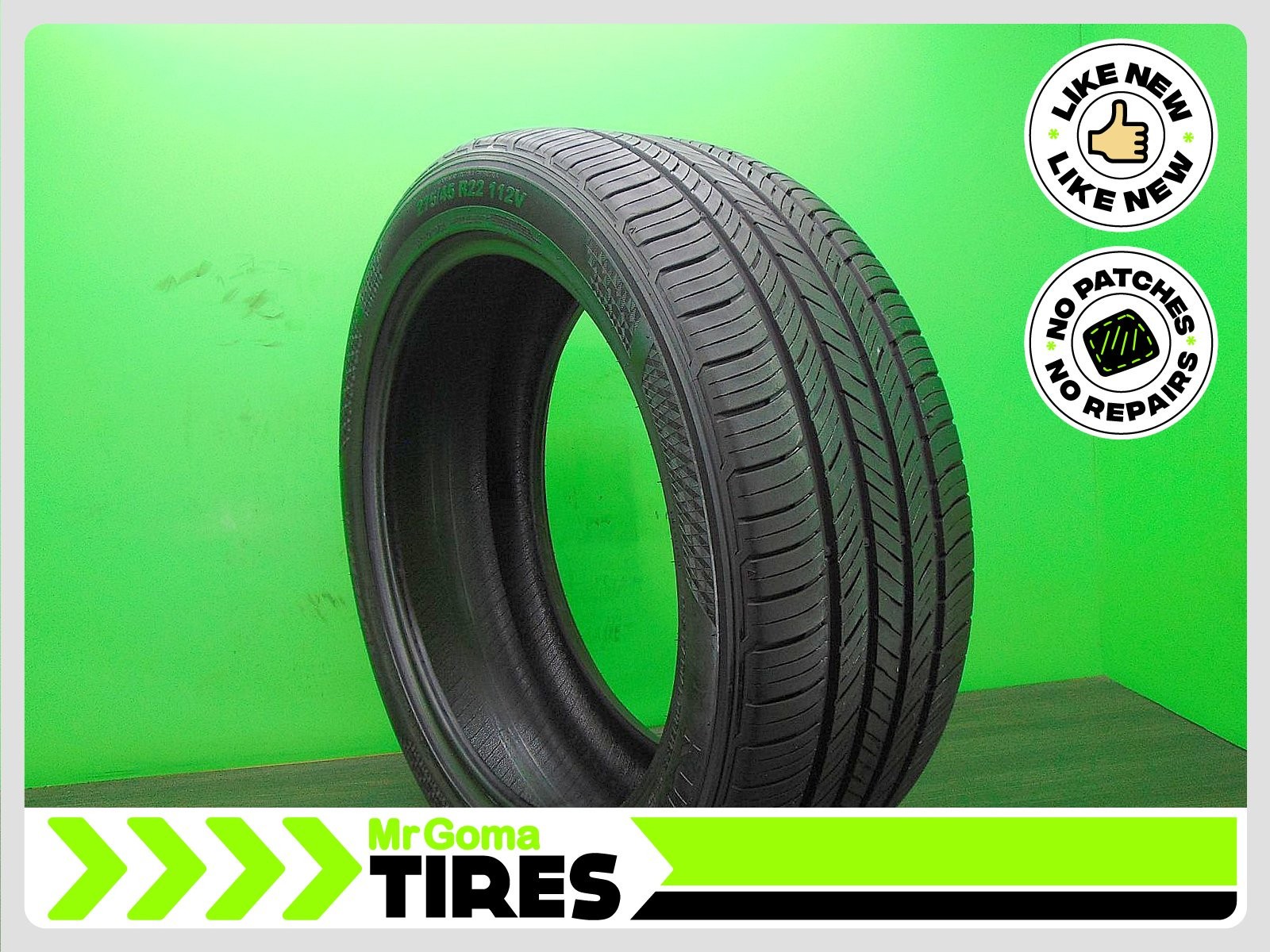 1 275/45R22 USED TIRE KUMHO CRUGEN HP71 XL 9.0/32 TREAD 2754522 LIKE NEW 112V