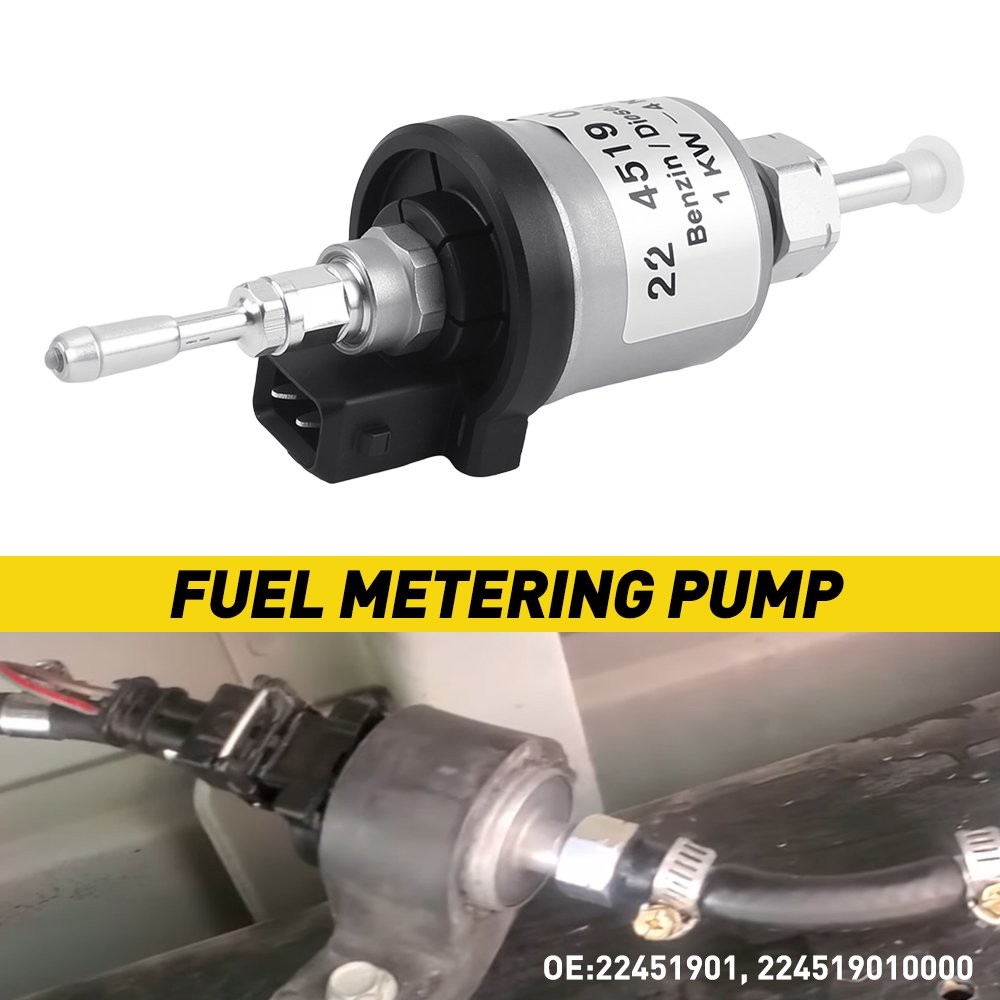 12V 1PC Fuel Metering Pump Diesel Heater 2 Pins For EBERSPACHER AIRTRONIC D2/D4
