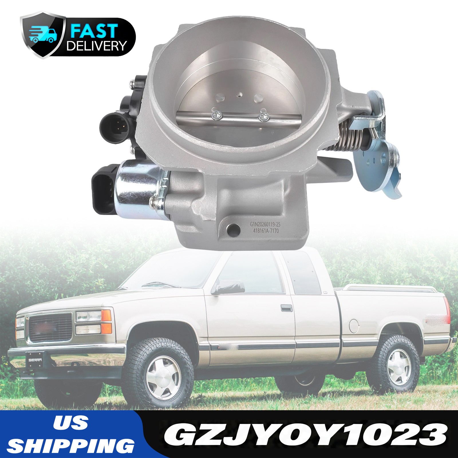 For 1998-2000 Chevrolet Express 1500 5.7L Throttle Body 337-05224 17113389