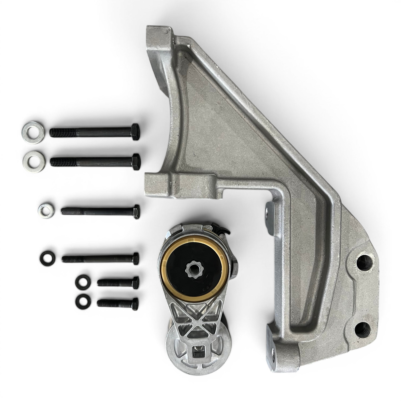 New Caterpillar 3406E/C-15 A/C Compressor Bracket Kit Aftermarket 2590555-K New Caterpillar 3406E/C-15 A/C Compressor Bracket Kit Aftermarket 2590555-K