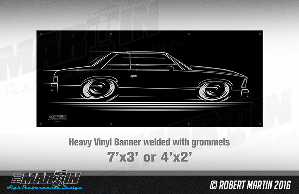 Big Banner 1978 to 1983 Malibu Chevy G-Body 1979 1980 1981 1982