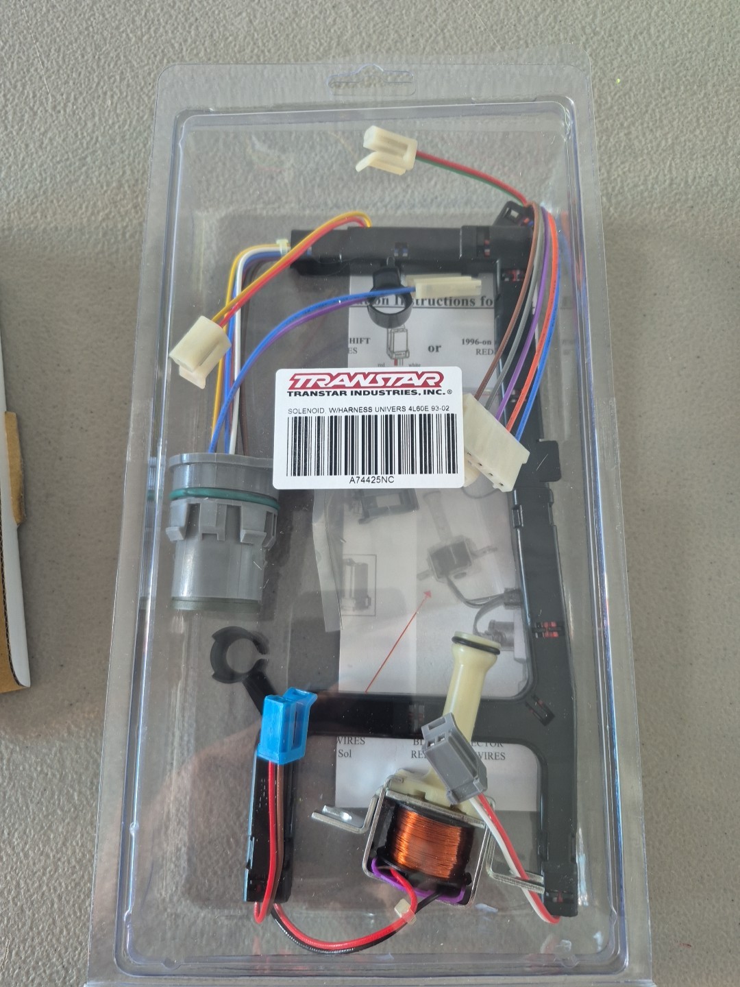 A74425NC Torque Converter Clutch & Wire Harness Solenoid New Sealed A74425NC Torque Converter Clutch & Wire Harness Solenoid New Sealed