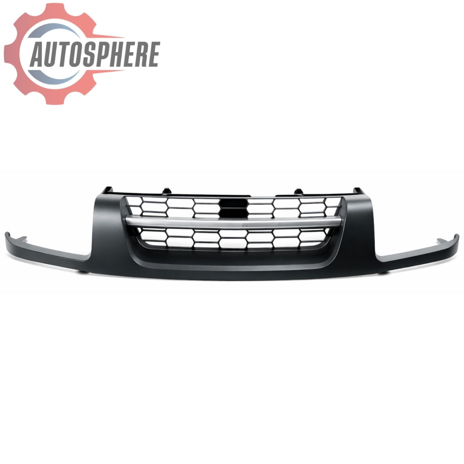 Sherman 1608-99-2 Chrome Black Grille Assembly For Nissan Xterra XE 2002-2004
