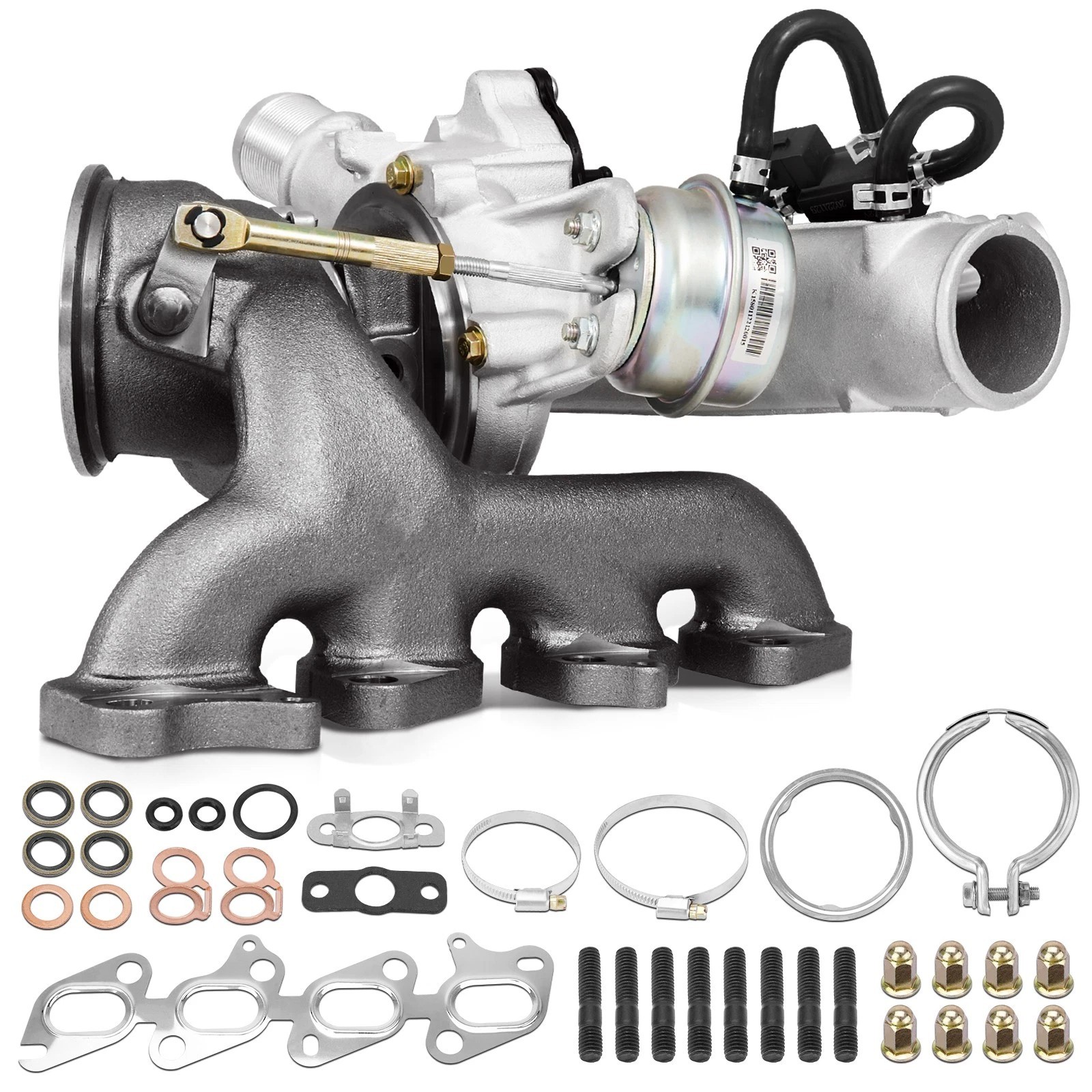 Complete Turbo Turbocharger & Exhaust Manifold Kit for Chevrolet & Buick 193
