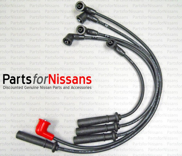 Genuine Nissan Spark Plug Wire Cable Set 1992-1997 2.4 KA24E D21 Pickup NEW OEM