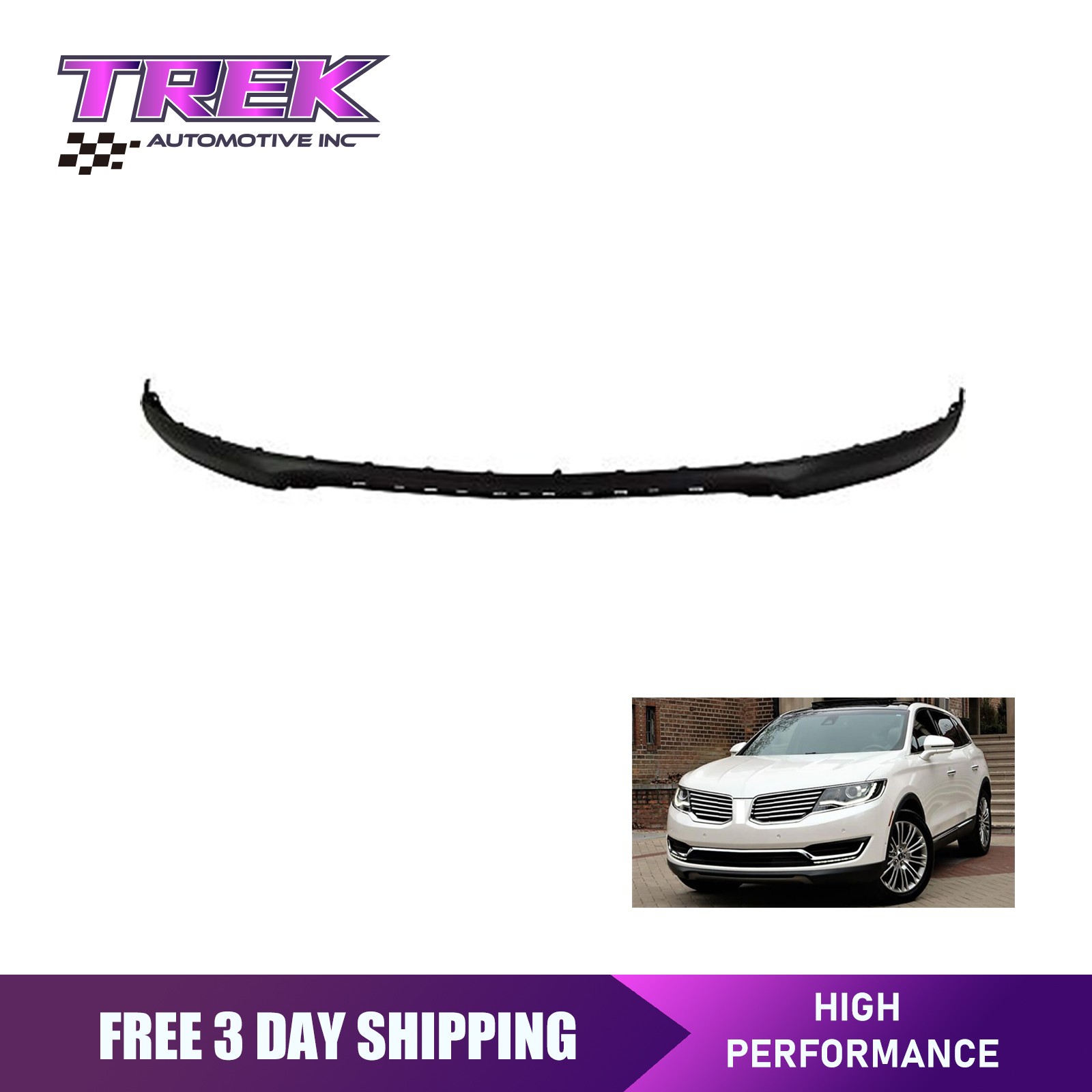 Front Lower Valance For 2016 2017 2018 Lincoln MKX FA1Z17D957AC FO1015120