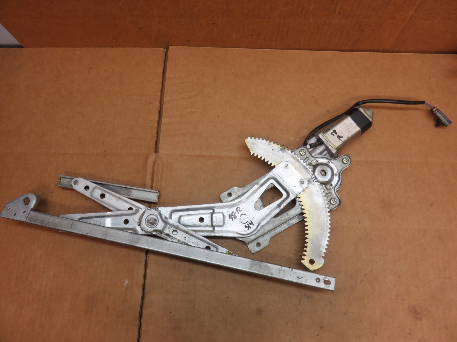 95-98 OEM USDM NISSAN 240SX S14 PASSENGER power window motor regulator TESTED 98
