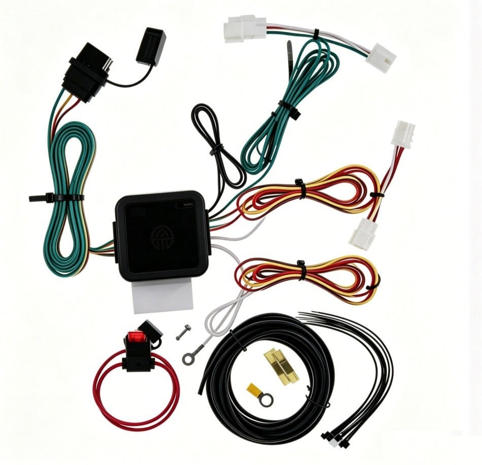 New 4-Way Trailer Wiring Harness For 13-18 Toyota Avalon RAV4 2022 Lexus ES300h