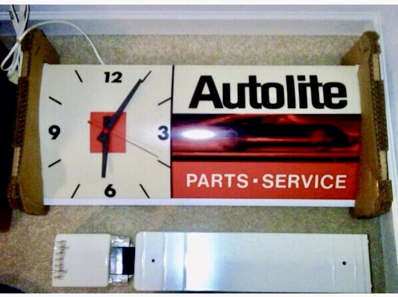 NOS Ford Boss 429 Autolite GT Parts Service electric clock NIB Shelby “Vintage”