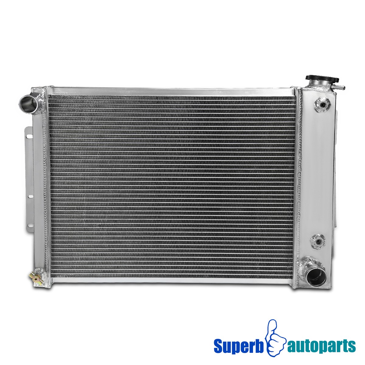 Fits 1967-1969 Aluminum Racing Cooling Radiator Chevy Camaro Pontiac 3 Row Core