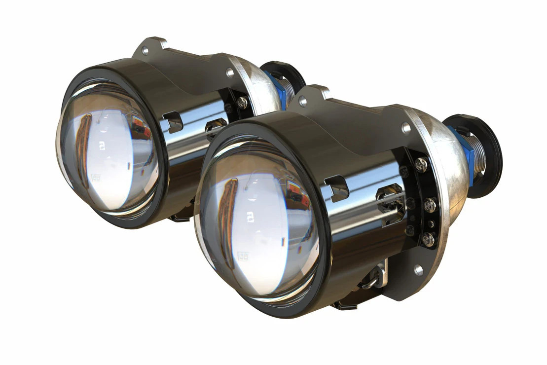 Morimoto Mini H1 9.0 HID Bixenon Projectors - Pair - Projectors Only - Retrofit