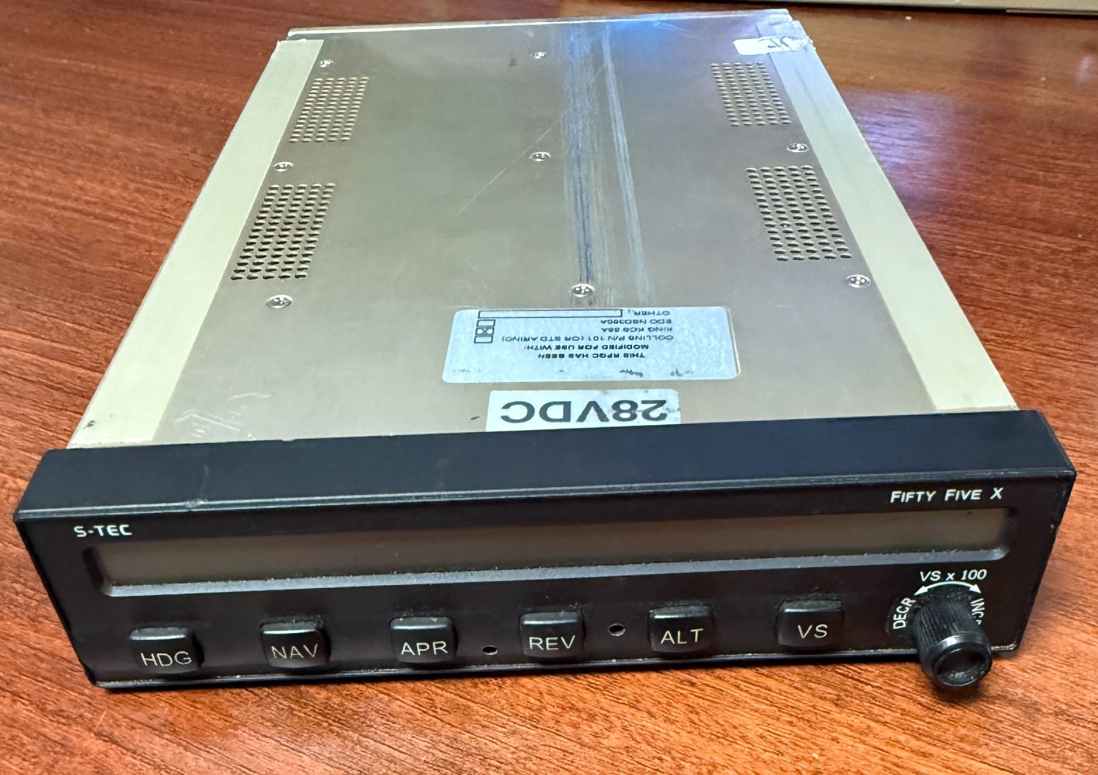 S-TEC 55X AUTOPILOT COMPUTER P/N 01192-34-61T-30 for Parts/Repair Holds Altitude