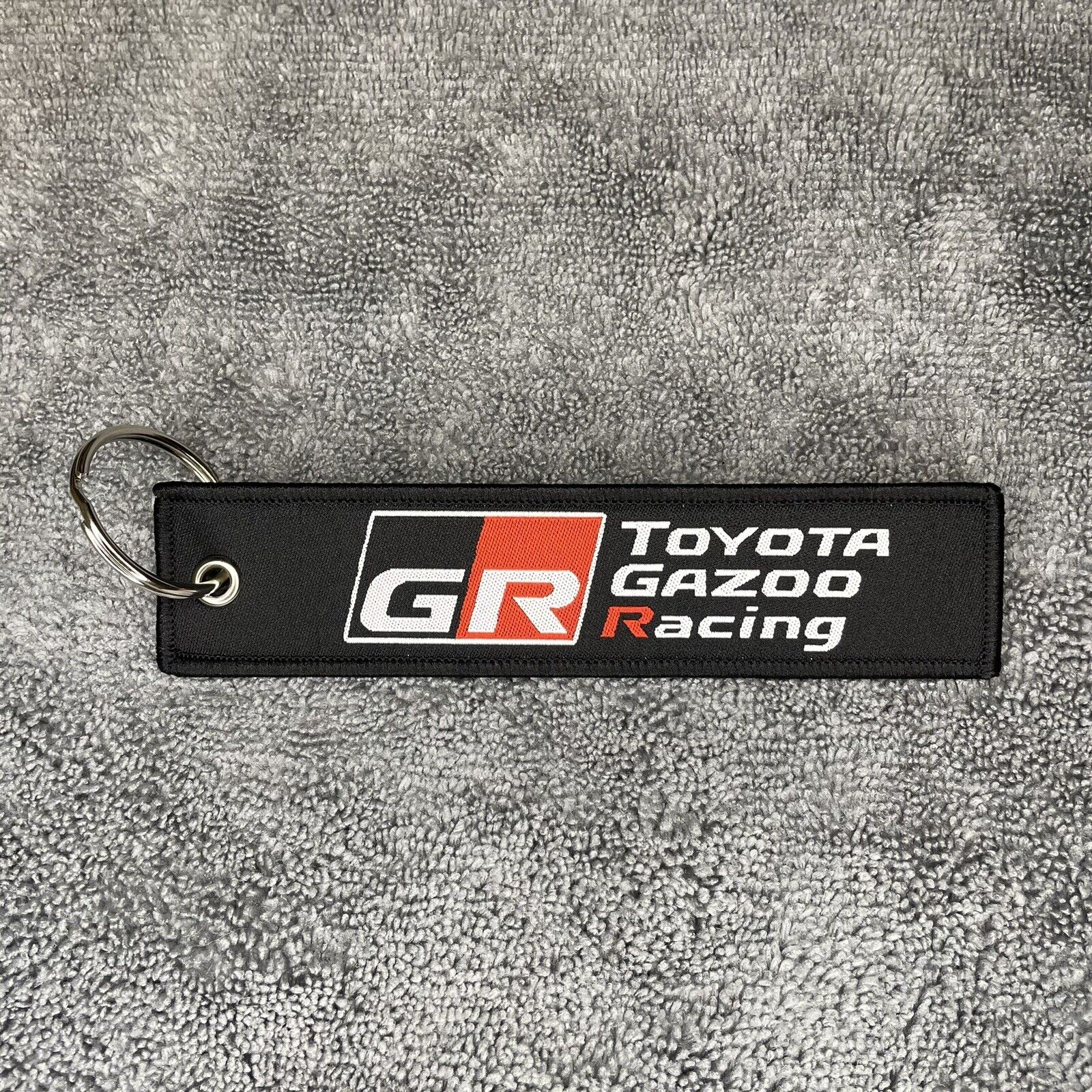 GR Toyota / Toyota Gazoo Racing Custom Keychain Tag / GR86 / GR Corolla / Supra
