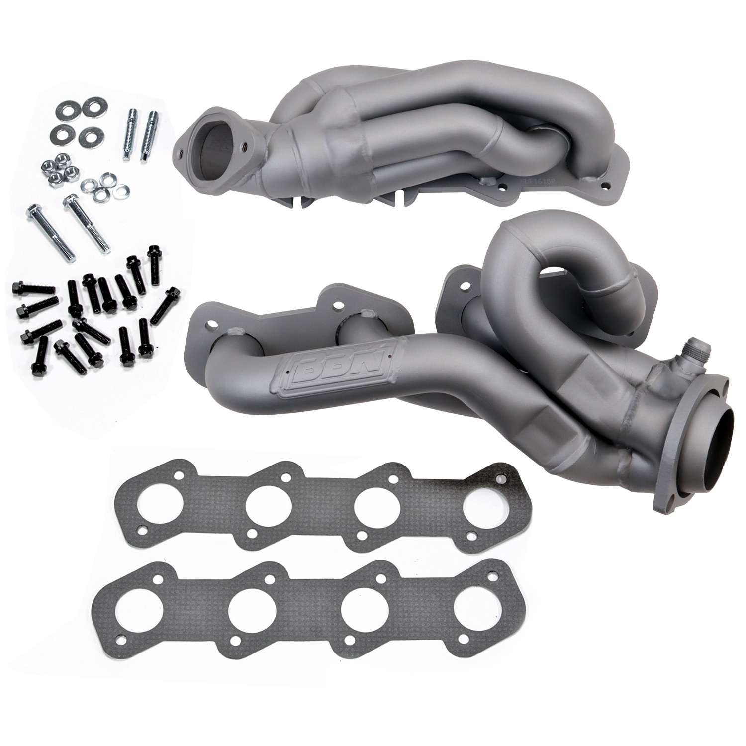 BBK 1615 1-5/8 Shorty Tuned Length Headers Chrome For Gt BBK 1615 1-5/8 Shorty Tuned Length Headers Chrome For Gt