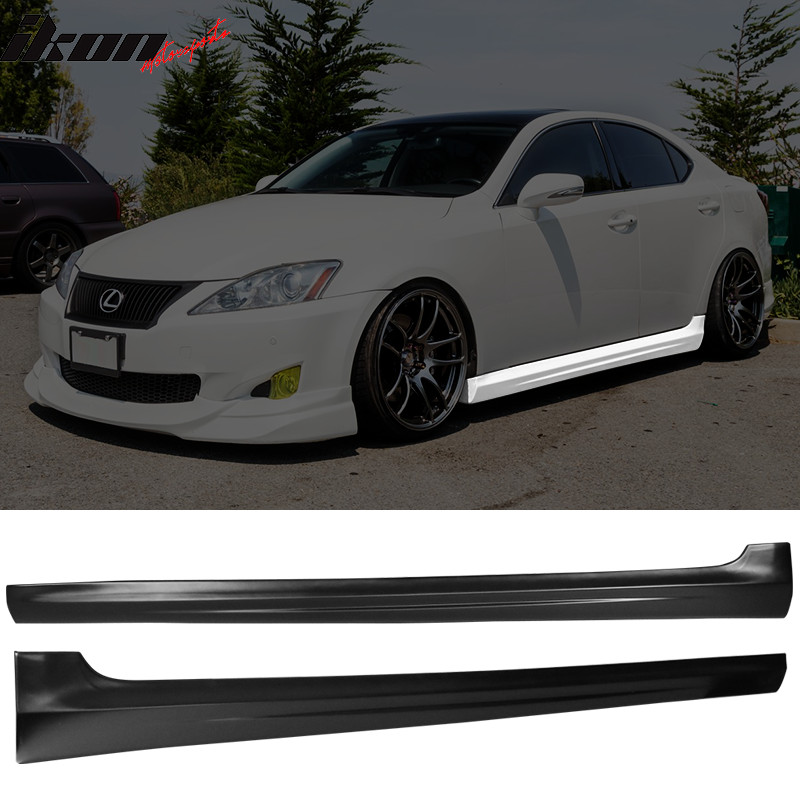 Fits 06-13 Lexus IS250 IS350 IN-S Style Side Skirts Matte Black PP Rocker Panel Fits 06-13 Lexus IS250 IS350 IN-S Style Side Skirts Matte Black PP Rocker Panel