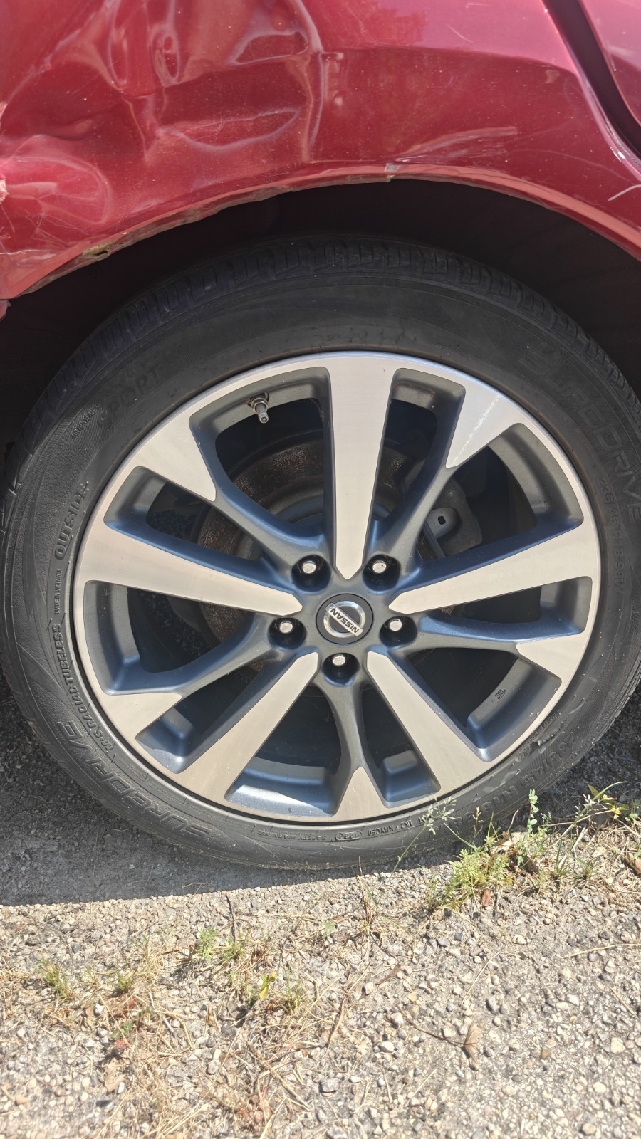 Wheel 18x7-1/2 Alloy 10 Spoke Sr Machined And Painted Fits 18 ALTIMA 16-18 Wheel 18x7-1/2 Alloy 10 Spoke Sr Machined And Painted Fits 18 ALTIMA 16-18