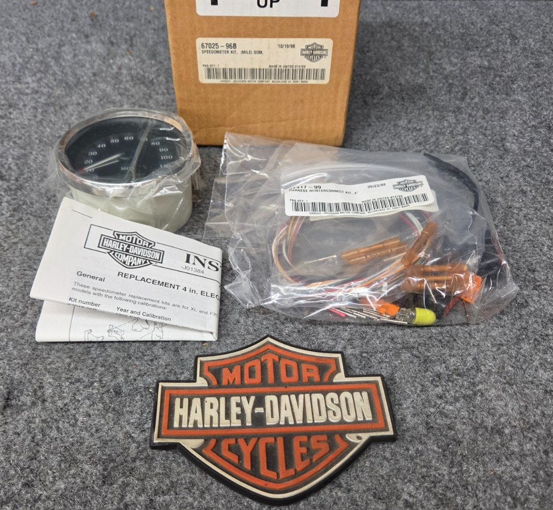 OEM HARLEY-DAVIDSON 96-98 DYNA SPEEDOMETER KIT 67025-96B OEM HARLEY-DAVIDSON 96-98 DYNA SPEEDOMETER KIT 67025-96B