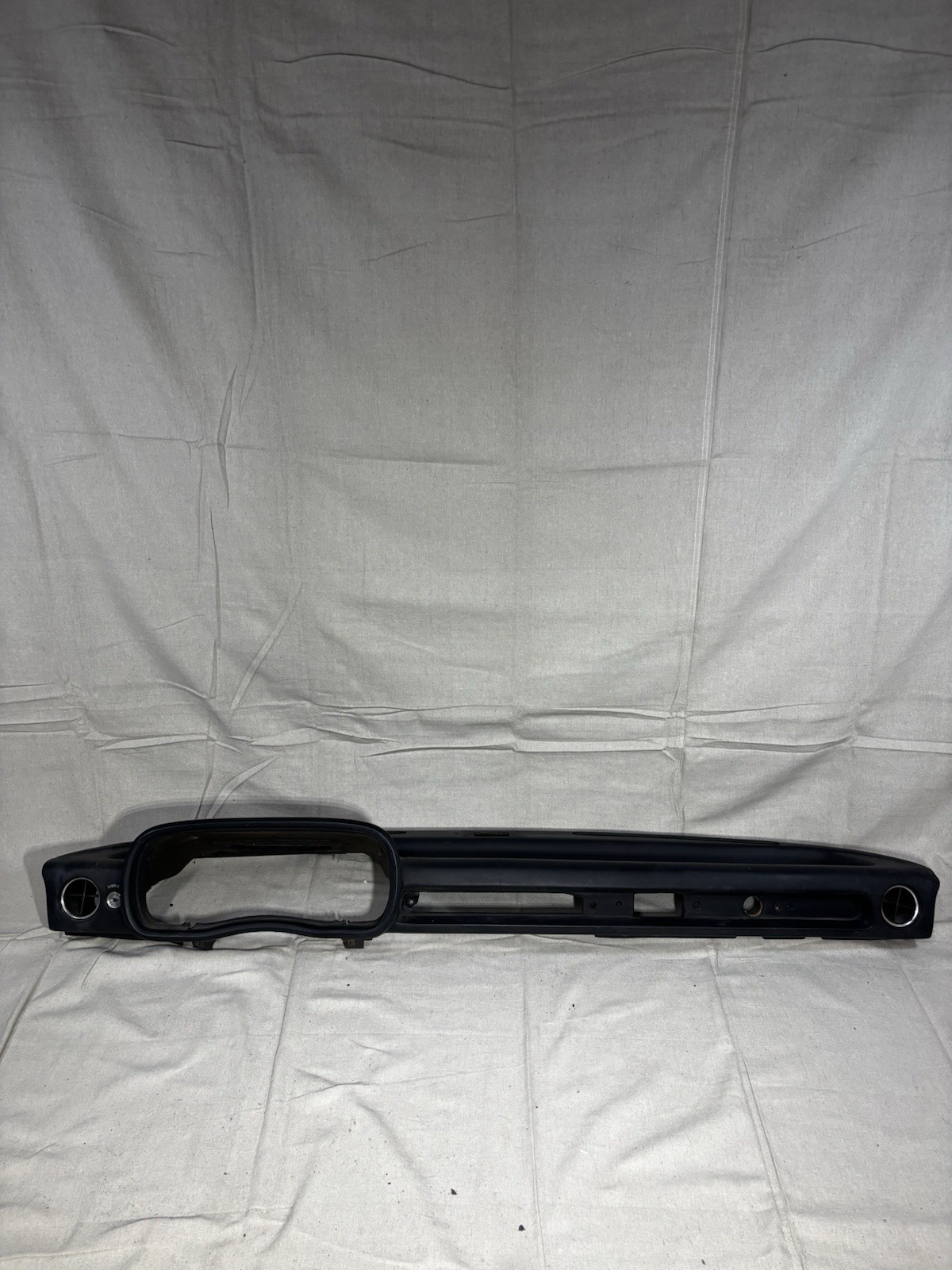 1968-1977 BMW E3 Bavaria OEM Black Dashboard Dash Pad Vents Restoration Core