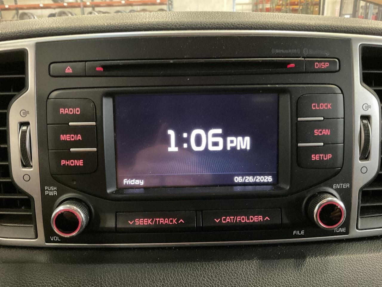 SPORTAGE  2018 Audio Equipment Radio 648748