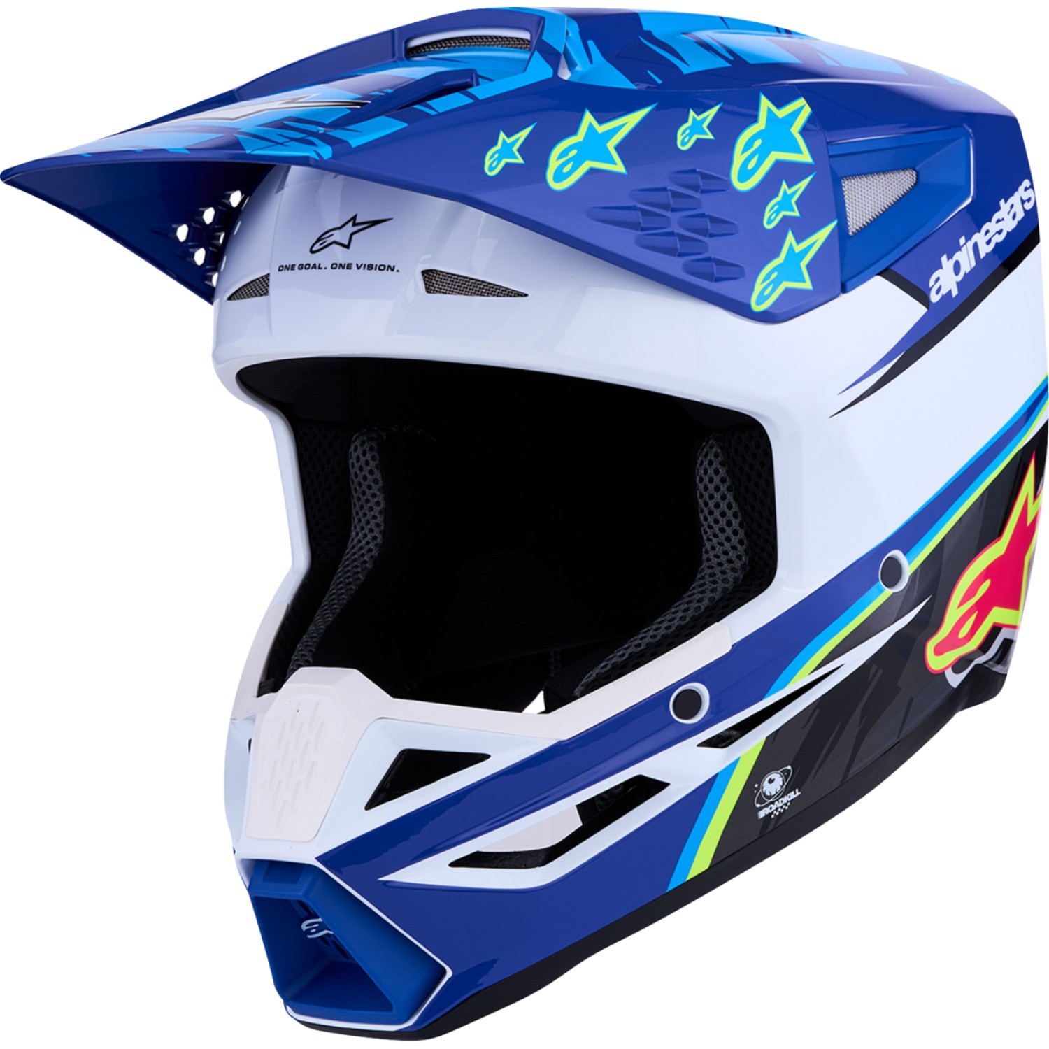 Alpinestars S-M3 Falcon Helmets XL White 8300927-7347-XL