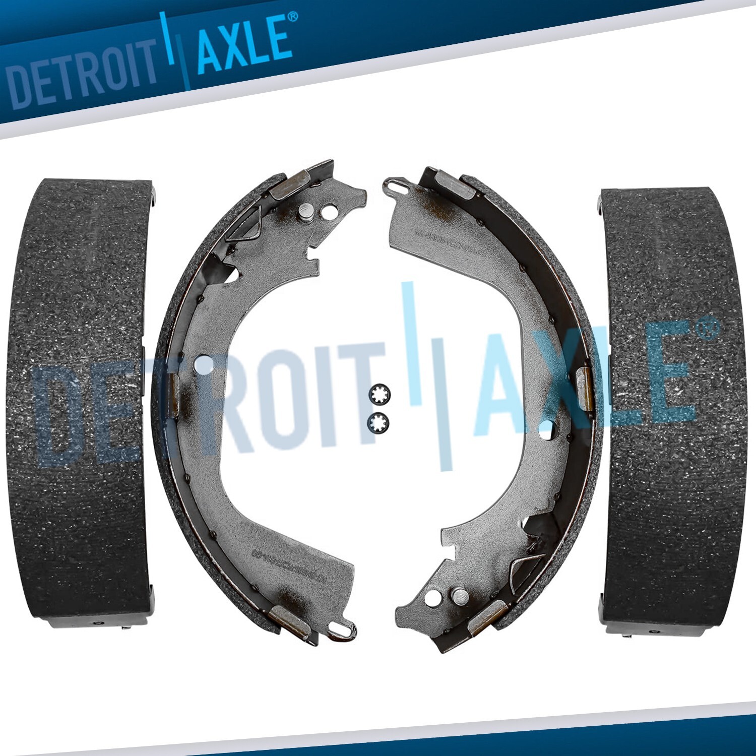 Rear DRUM Models Rear Brake Shoes for 2008-2013 Chevy Silverado GMC Sierra 1500