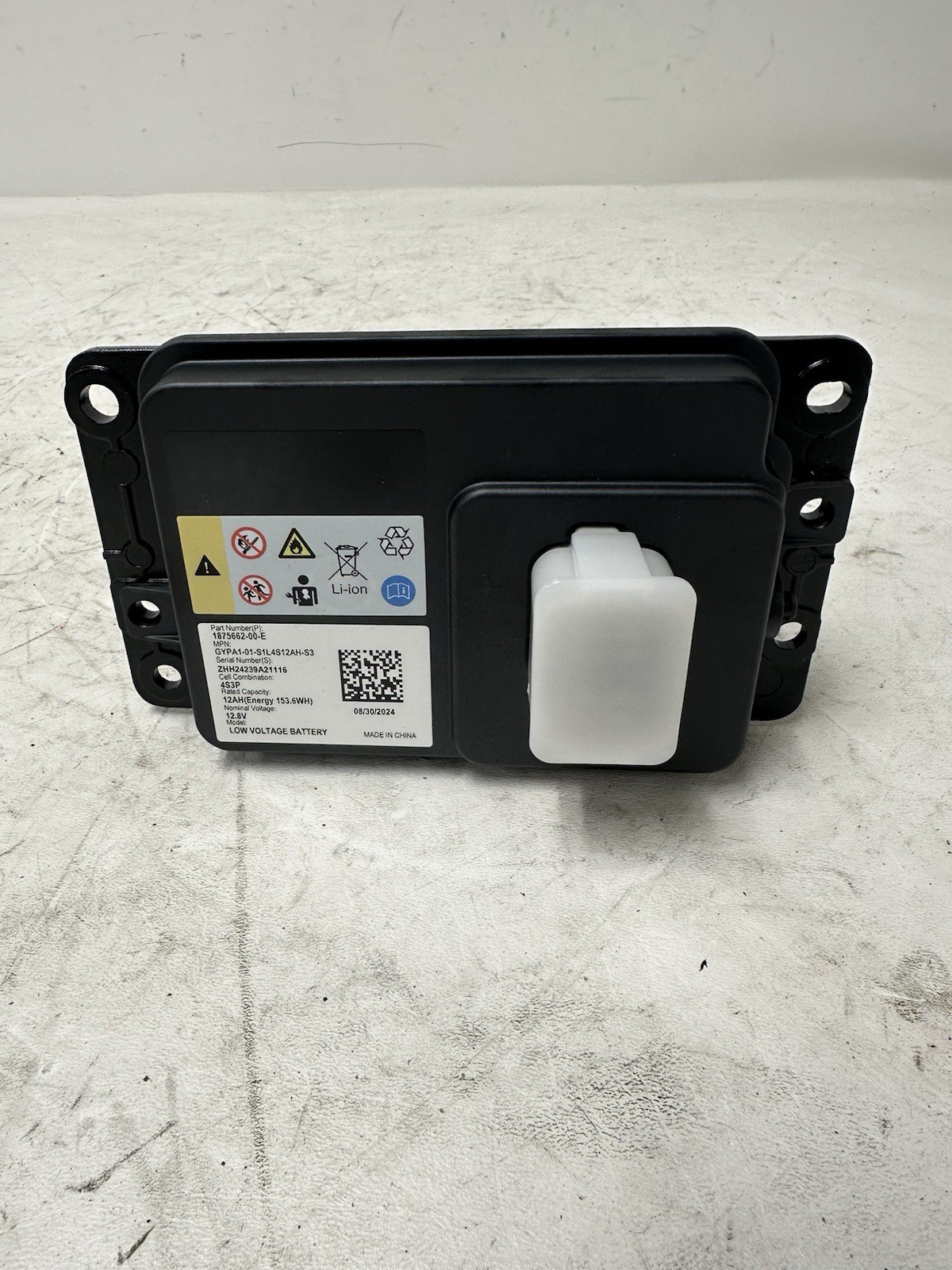2022-2026 Tesla Model Y/3 Low Voltage 12.8 Battery 1875662-00-E OEM