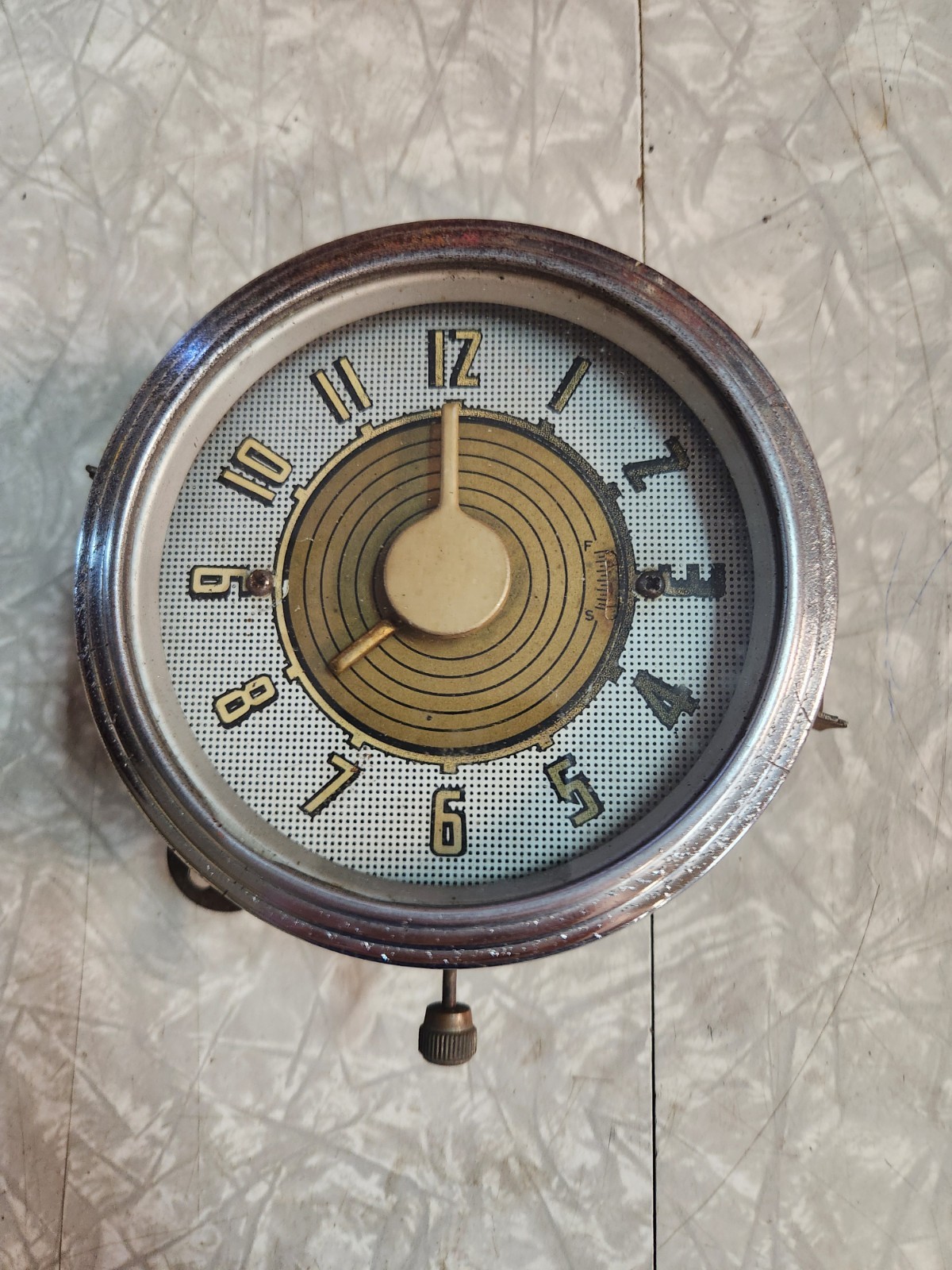Vintage 1947-48 Ford Clock Driver Quality Untested Vintage 1947-48 Ford Clock Driver Quality Untested