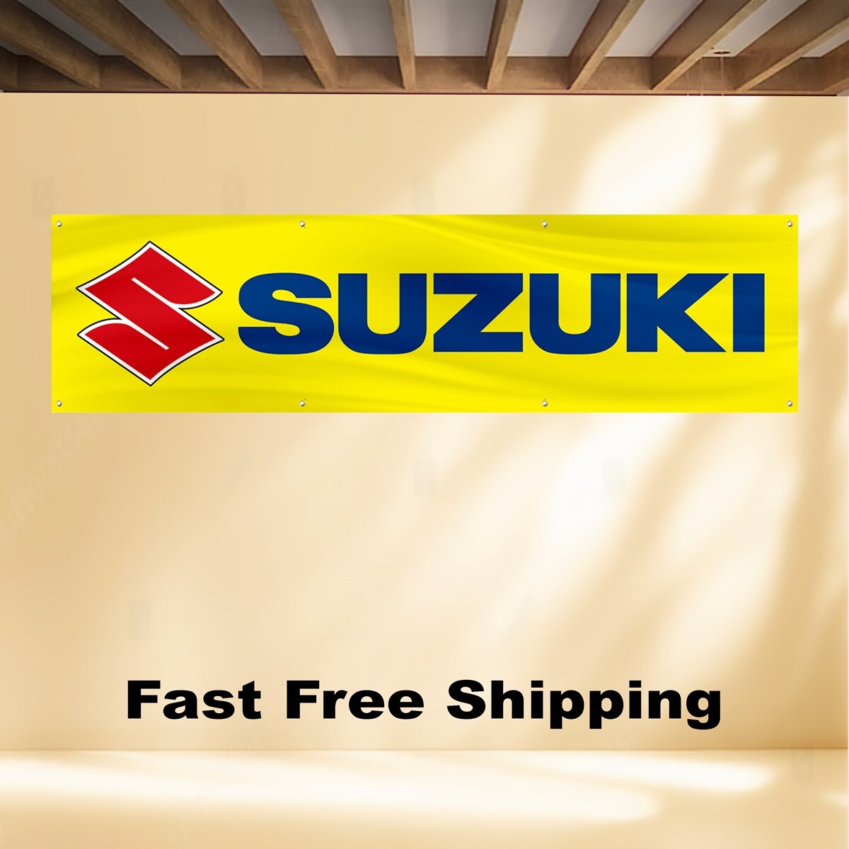 SUZUKI 2'X8' BANNER FLAG SUZUKI 2'X8' BANNER FLAG