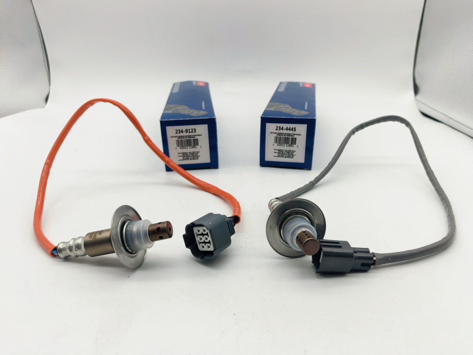 2x Denso O2 Oxygen Sensor Up Downstream 234-9123 234-4445 For Subaru 2006-2011