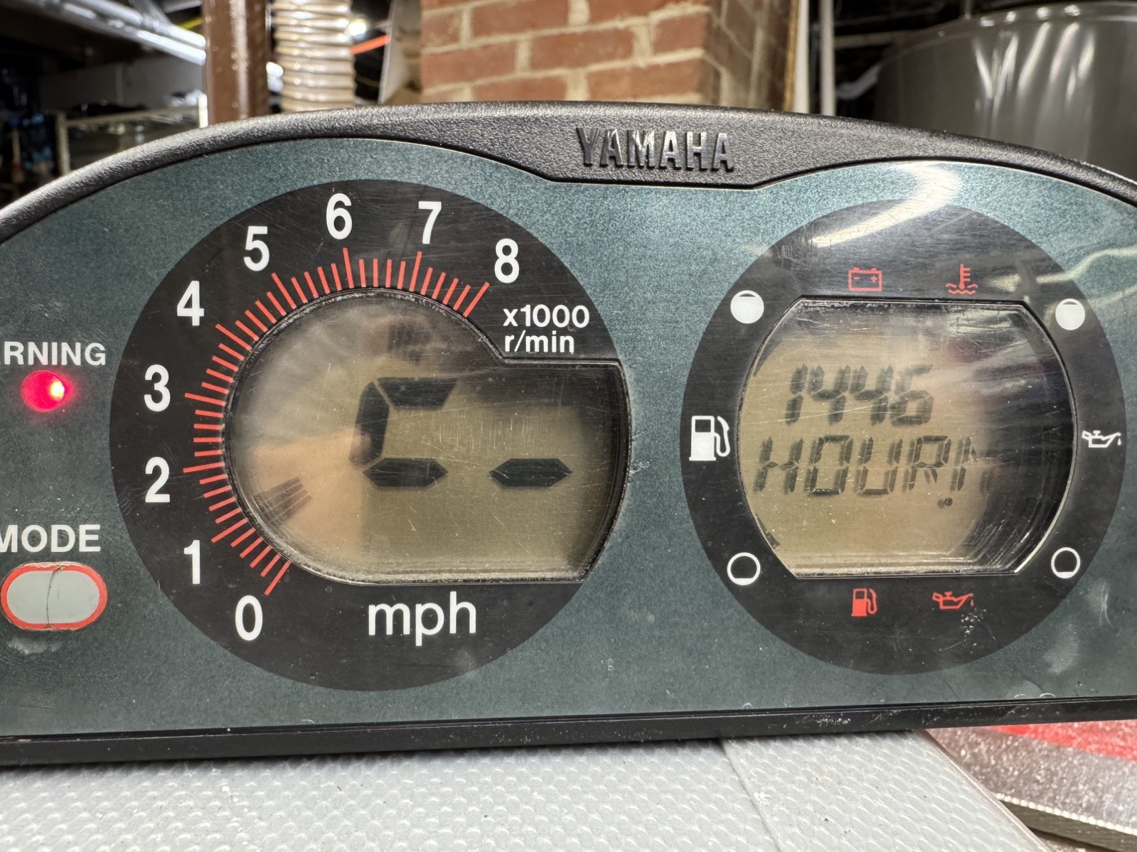 Yamaha Waverunner XL 800 Gauge F0P-6820A-01-00 144 Hours Good Working Condition