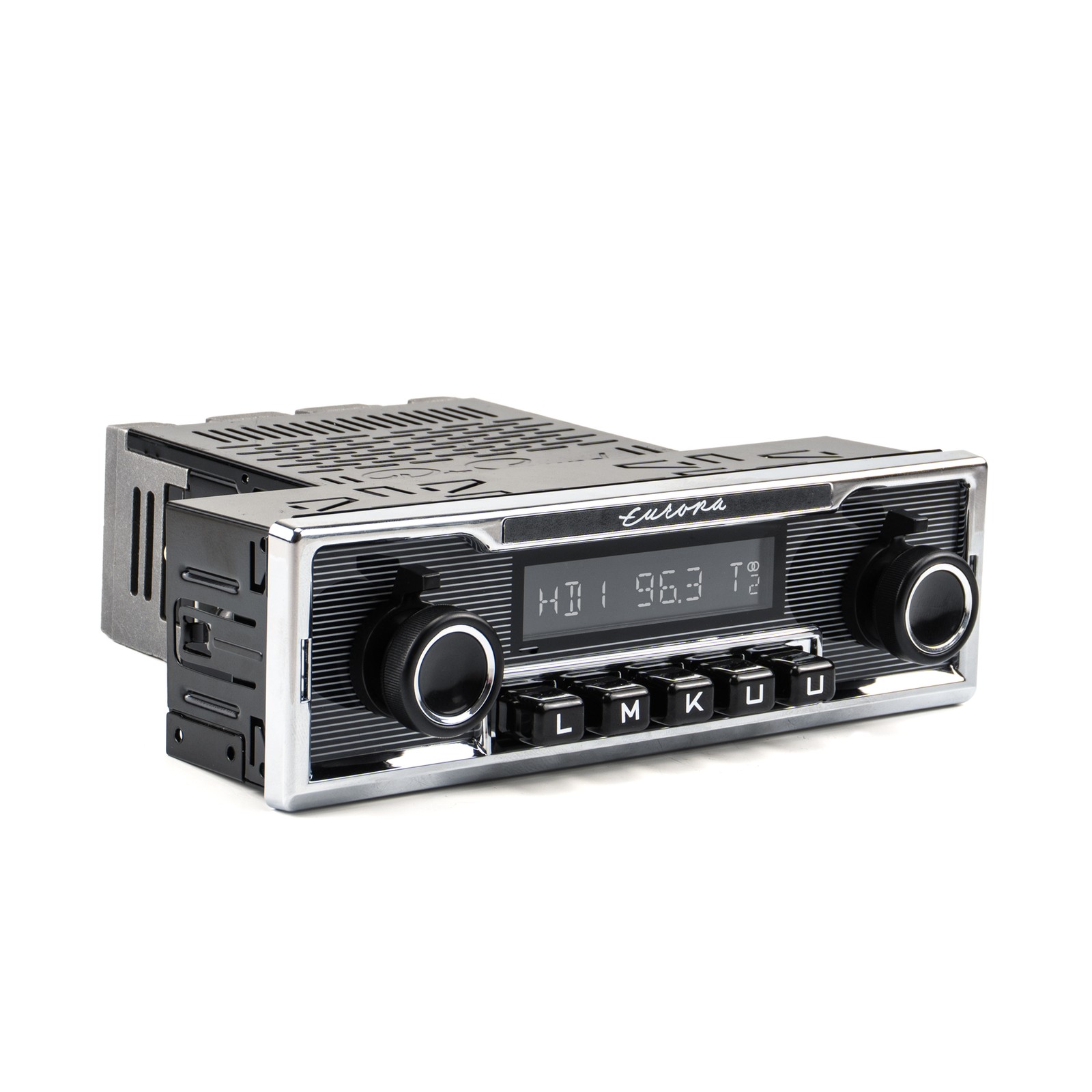 RetroSound Europa Radio M4HD for 1961 Jaguar XK150