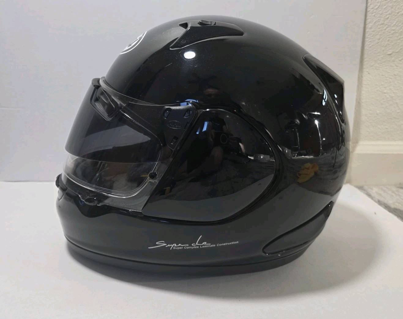 ARAI Full Face Motorcycle Helmet M Black Signet-Q W/+2 Extra Visors +accessories ARAI Full Face Motorcycle Helmet M Black Signet-Q W/+2 Extra Visors +accessories