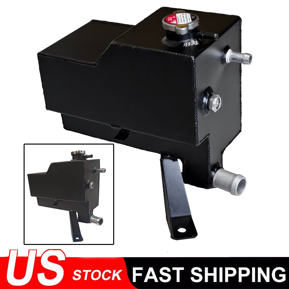 Alloy Coolant Reservoir Recovery Tank For 99-06 Chevy Silverado GMC Sierra 1500