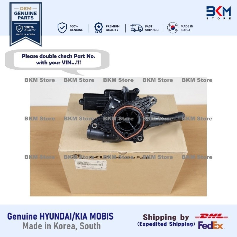 Genuine 256002M052 Engine Coolant Thermostat for Hyundai Venue, Accent 2020-2022