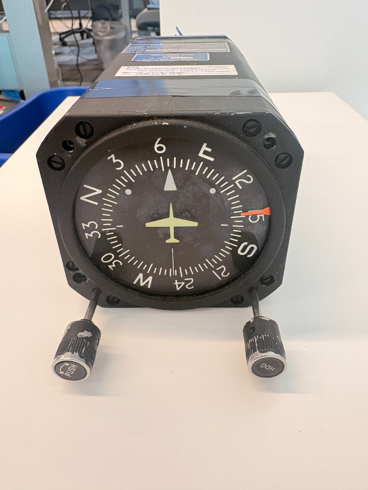 EDO-AIRE 4000D-1 Directional Gyro PN 1U262-005-20 / ARC G-502A Cessna Aircraft