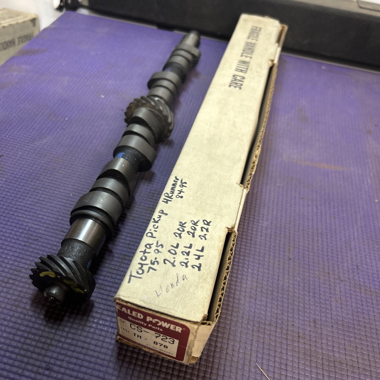 Sealed Power CS-723 Engine Camshaft Toyota 75-95 2.0L 2.2L 2.4L 20R 22R NOS Sealed Power CS-723 Engine Camshaft Toyota 75-95 2.0L 2.2L 2.4L 20R 22R NOS