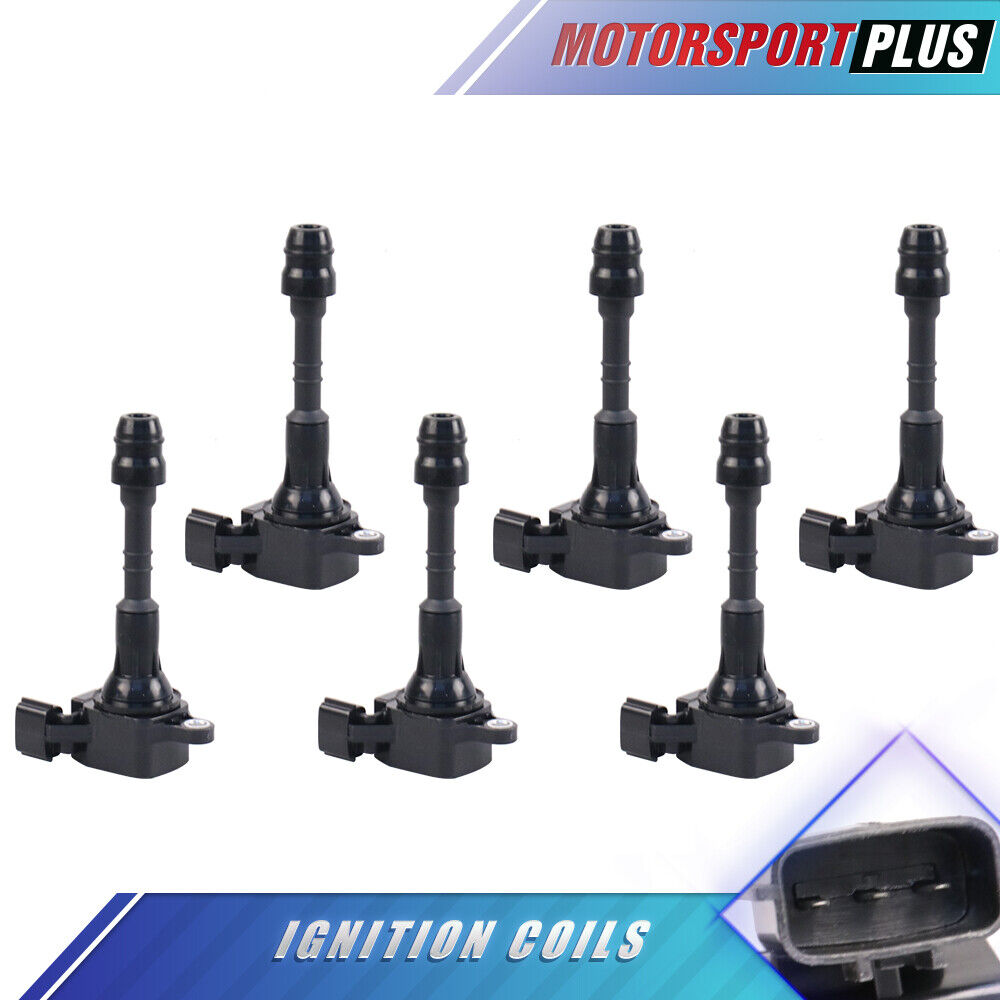 6X Ignition Coils For Infiniti FX35 M35 G35 Coupe Nissan 350Z 3.5L V6 1788317