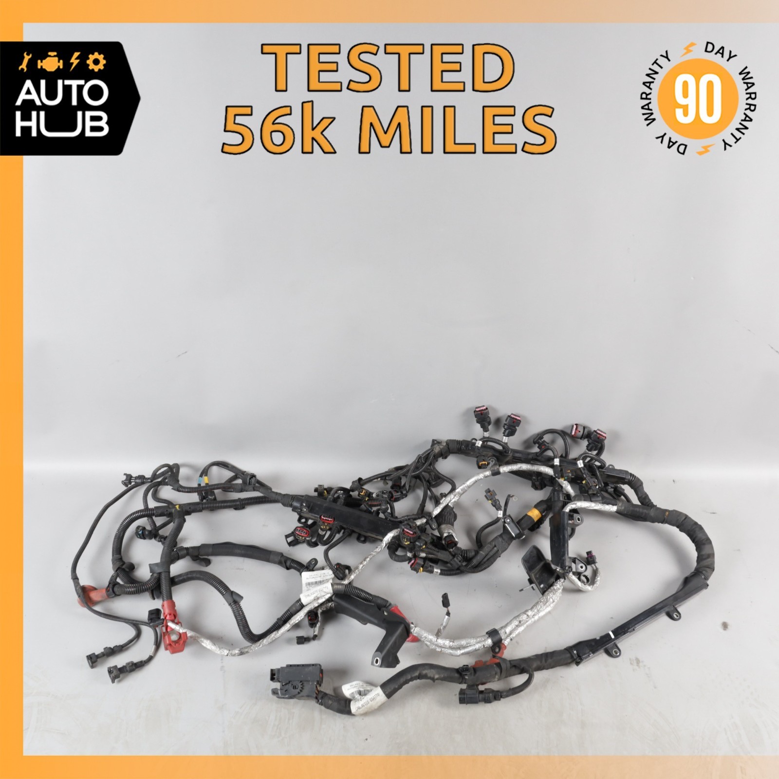 14-15 Maserati Quattroporte M156 GTS 3.8L Engine Motor Wiring Wire Harness OEM 14-15 Maserati Quattroporte M156 GTS 3.8L Engine Motor Wiring Wire Harness OEM