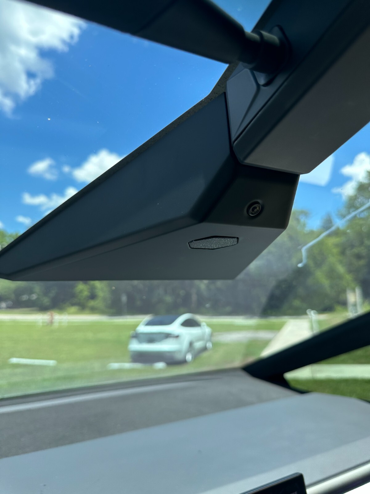 Tesla Cybertruck Rearview Mirror Cover | Tesla Cybertruck Mirror Delete