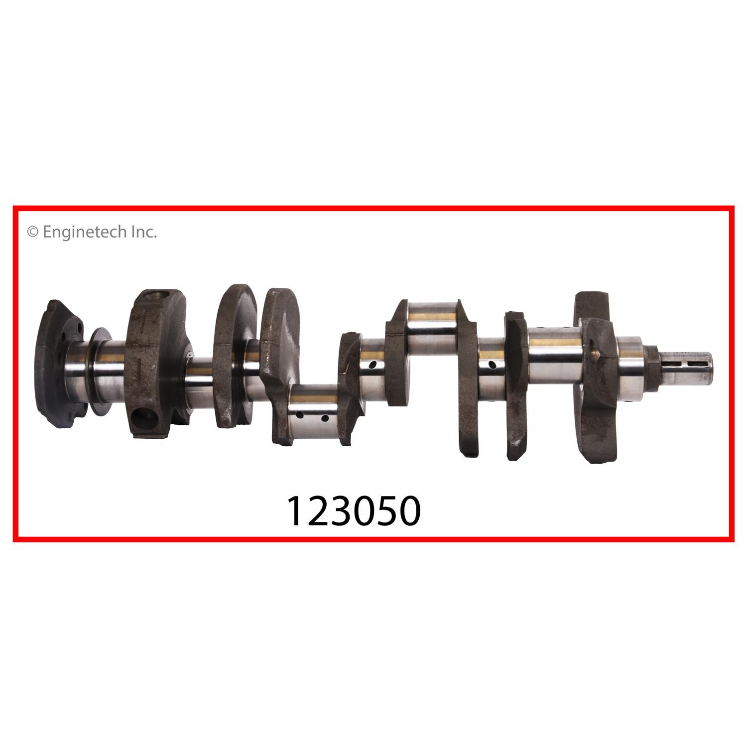 Crankshaft Kit w/ Bearings for 1968 Chevy SBC 327 5.4L - Large Journal
