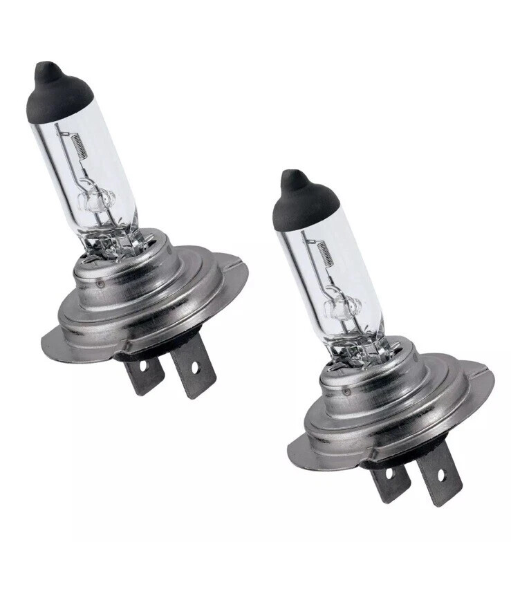2PCS H7 Halogen 12V 55W Super Bright Upgrade Headlight Bulb-More Light