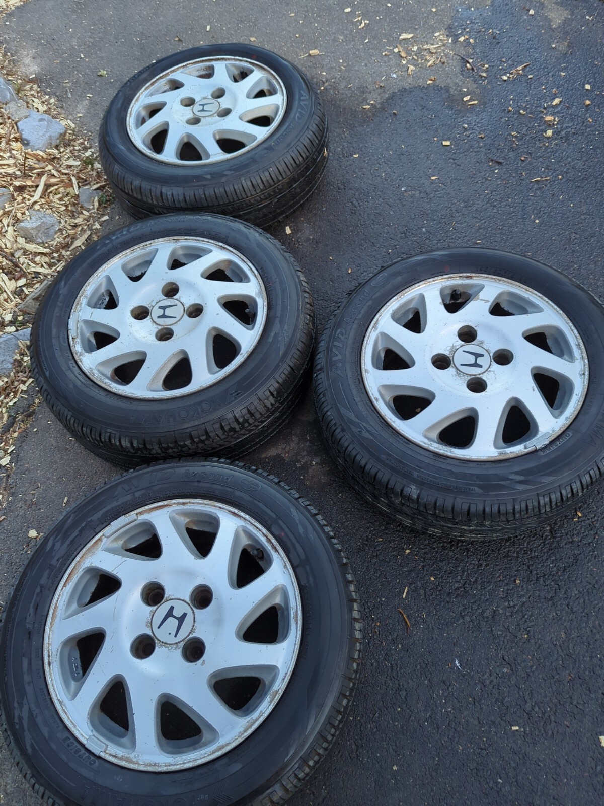 1994-1996 PRELUDE 15x6.5 OEM WHEELS 15\ 1994-1996 PRELUDE 15x6.5 OEM WHEELS 15\