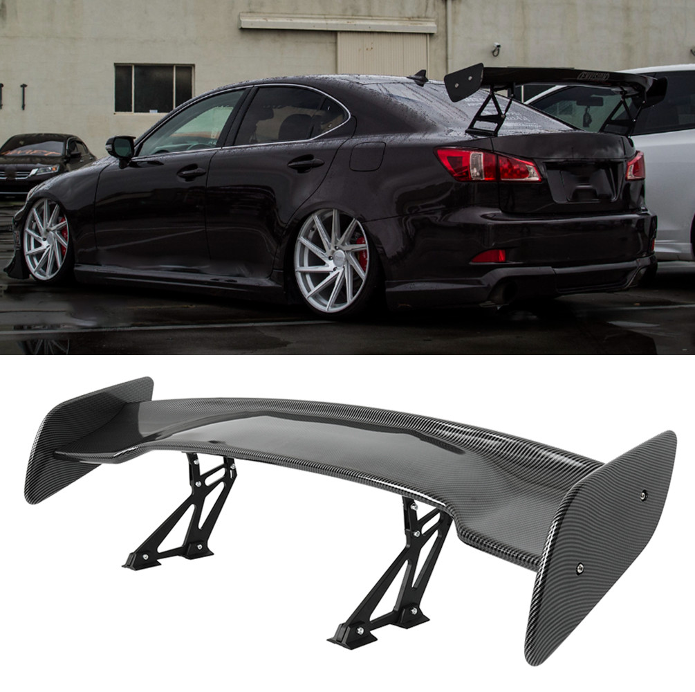 47in Carbon Fiber Rear Trunk Spoiler Wing GT Style For Lexus IS250 IS350 IS F