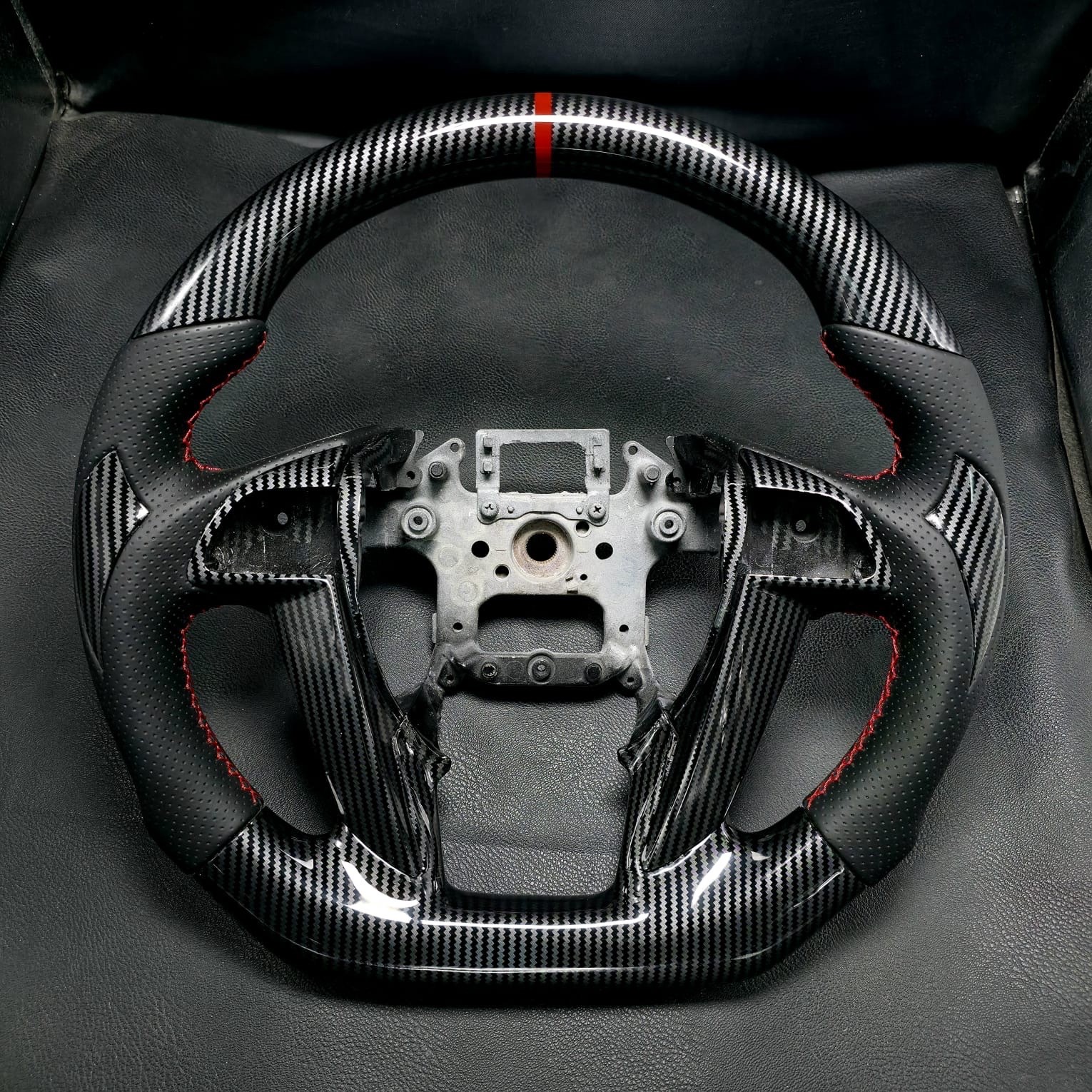 Carbon Fiber HydroDipp Steering wheel For Honda Accord 8Th Gen 2007-2012