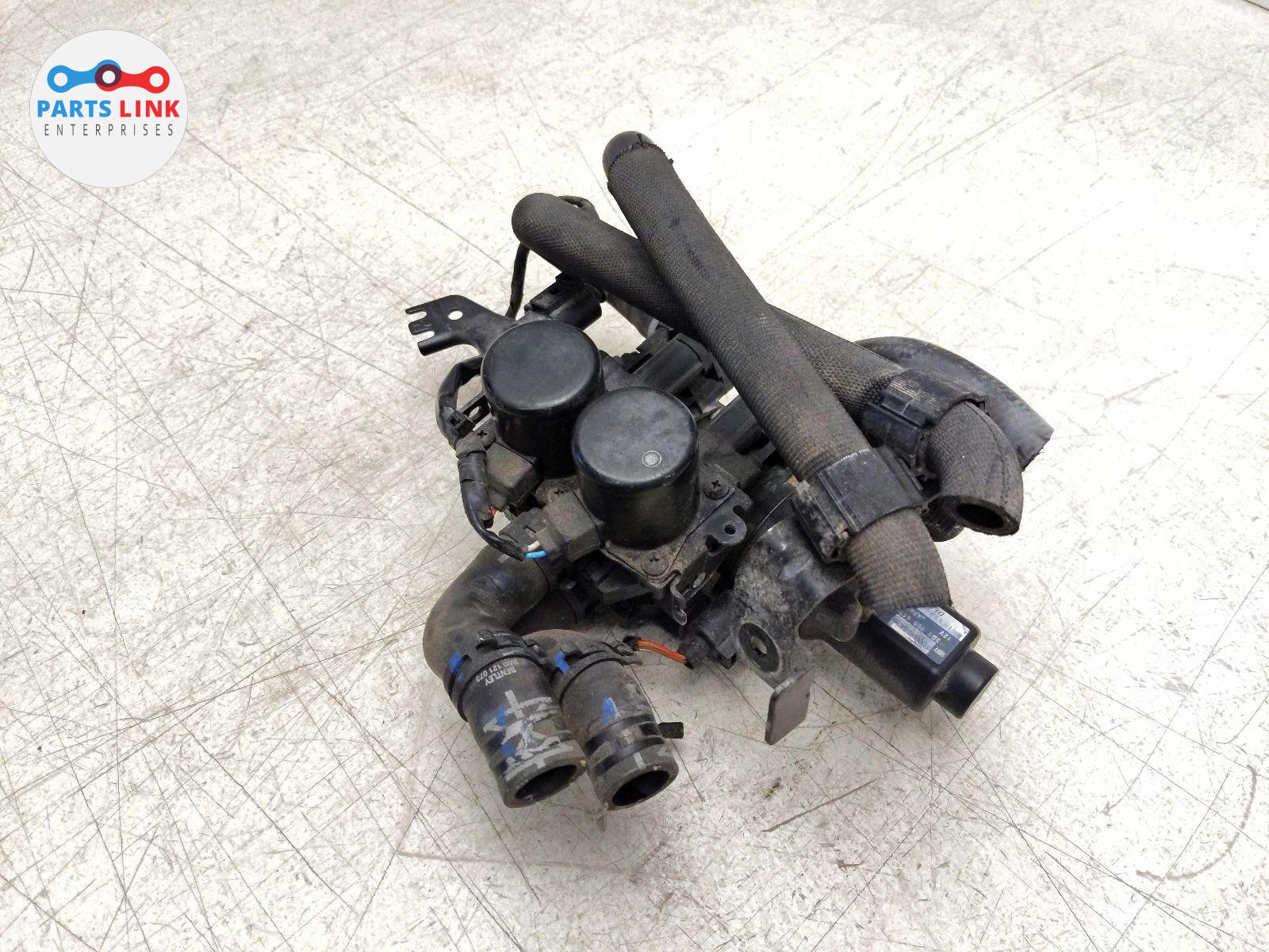06-19 BENTLEY CONTINENTAL FLYING SPUR HEATER CORE PUMP VALVE WATER COOLANT HOSE