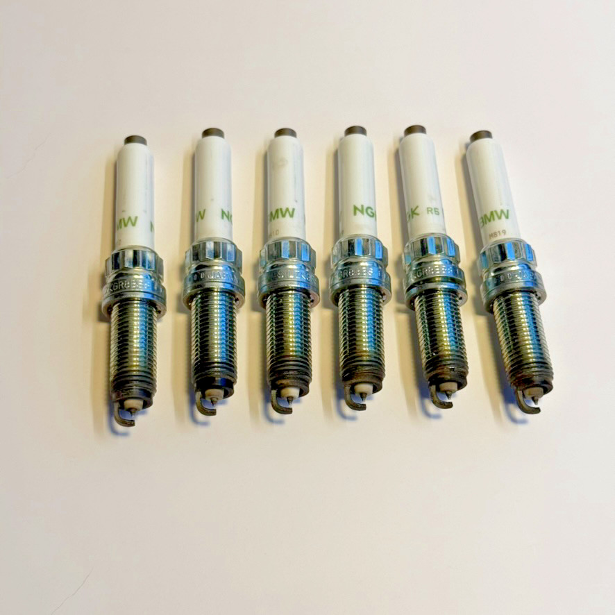 OEM BMW B58 NGK 94201 Spark Plugs Used Set of 6 OEM BMW B58 NGK 94201 Spark Plugs Used Set of 6